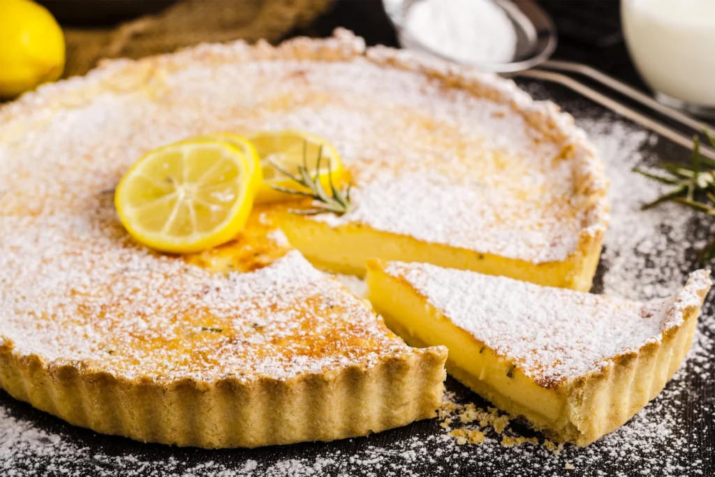 Recette tarte au citron facile et légère avec pâte au yaourt