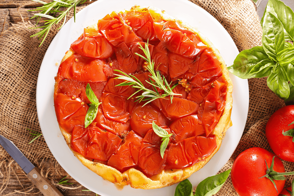 Tarte tatin à la tomate, recette facile et gourmande