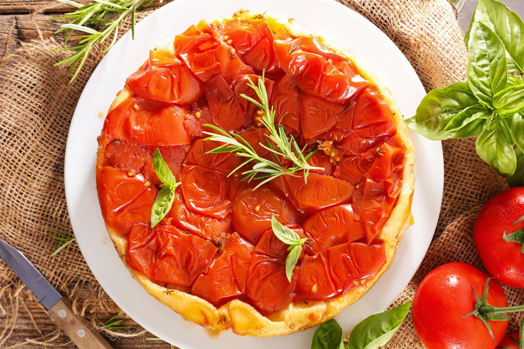 Tarte tatin à la tomate, recette facile et gourmande