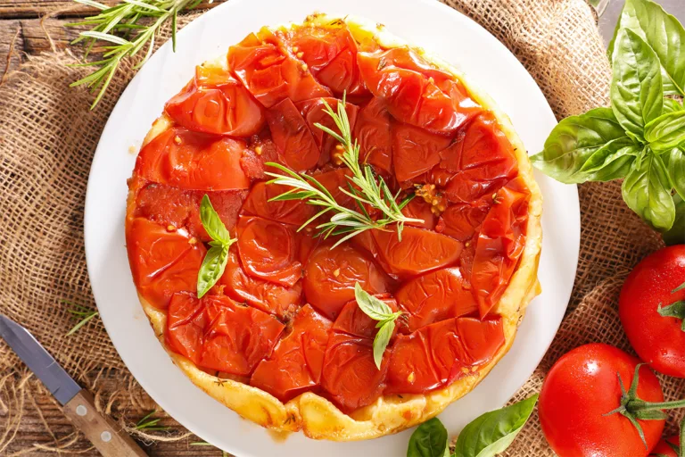 Tarte tatin à la tomate, recette facile et gourmande