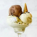 Coupe glacée vanille et chocolat : glaces et sorbets
